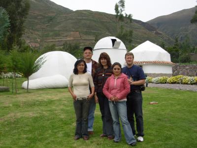 Capacitacion de astronomía Cusco 2007