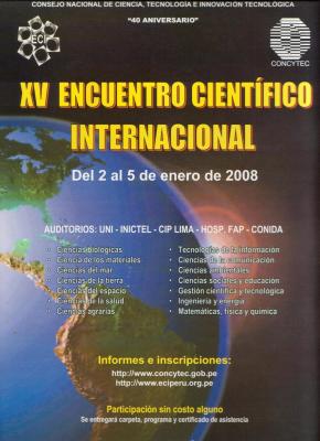 XV Encuentro Científico Internacional Lima - Perú y SAA2008